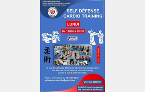  REPRISE DES COURS DE SELF DEFENSE