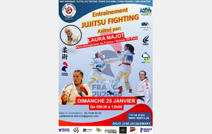 Entraînement Jujitsu Fighting avec Laura MAJOT