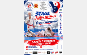 Stage Ne-Waza avec Franck Waroquier