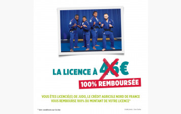 FRANCE JUDO EN PARTENARIAT AVEC LE CREDIT AGRICOLE